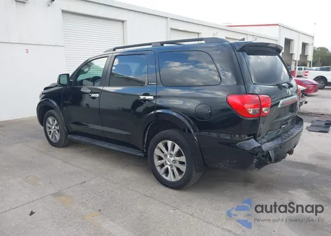 2012 Toyota Sequoia Platinum 5.7L V8 из США, поврежденный, VIN 5TDDW5G13CS062005